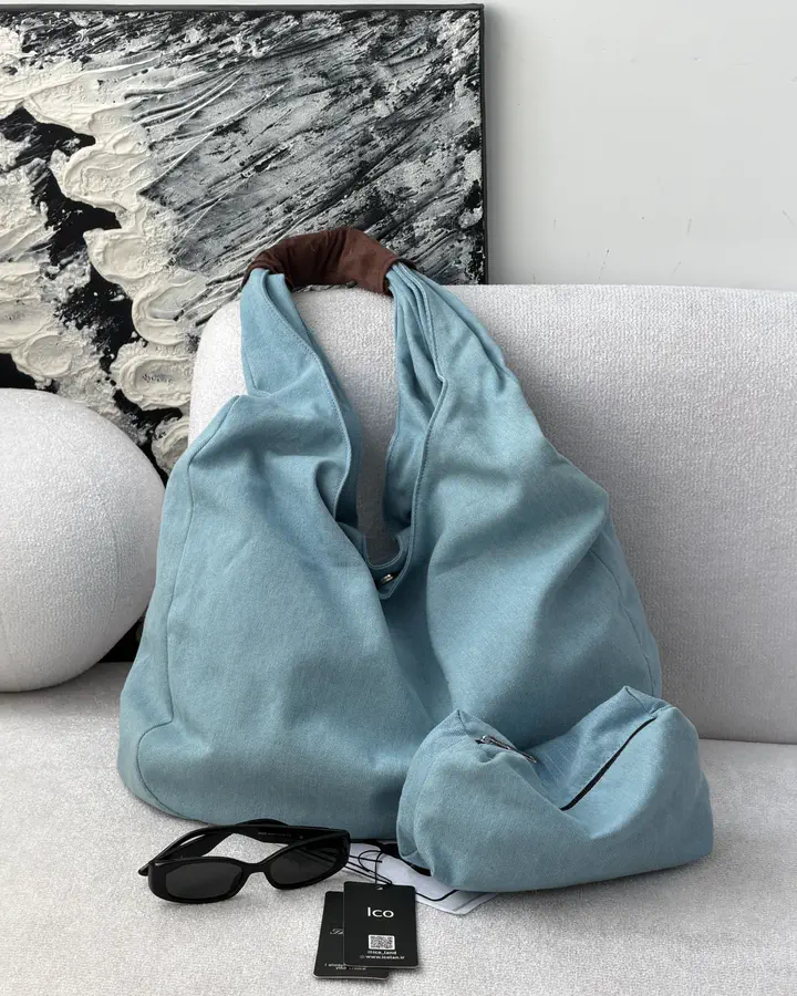 کیف دوشی کتان کوکی